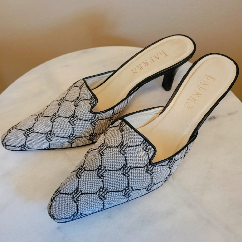 Lauren Ralph Lauren Monogram Heels
